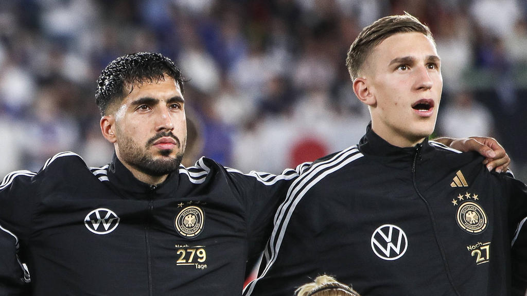 Die BVB-Stars Emre Can und Nico Schlotterbeck gehören vorerst nicht mehr zum Kader der Nationalmannschaft