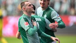 Marvin Ducksch traf am Sonntag doppelt für Werder Bremen