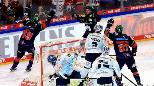 Die Eisbären Berlin feierten einen ungefährdeten Erfolg