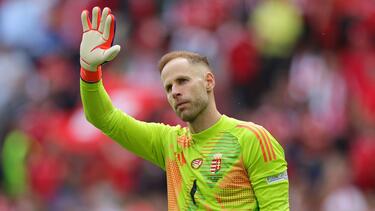 Ungarns Torhüter Peter Gulacsi beendet seine Karriere in der Nationalmannschaft