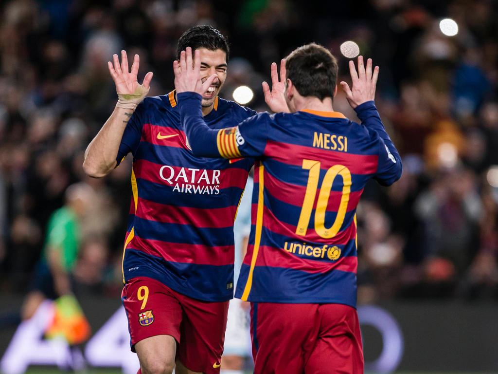 Nicht zu stoppen: Luis Suarez und Lionel Messi