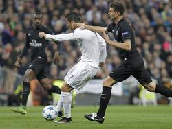 Cristiano Ronaldo en el reciente partido de Champions ante el PSG. (Foto: Getty)