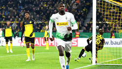 Traf im DFB-Pokal gegen den BVB: Marcus Thuram