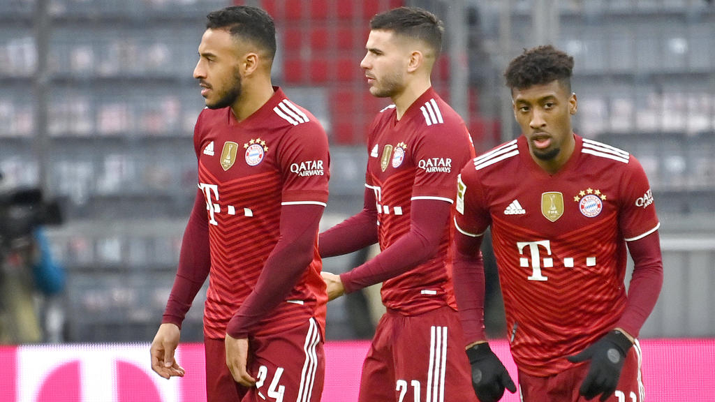 Corentin Tolisso (li.) könnte den FC Bayern im Sommer verlassen Corentin Tolisso (li.) könnte den FC Bayern im Sommer verlassen
