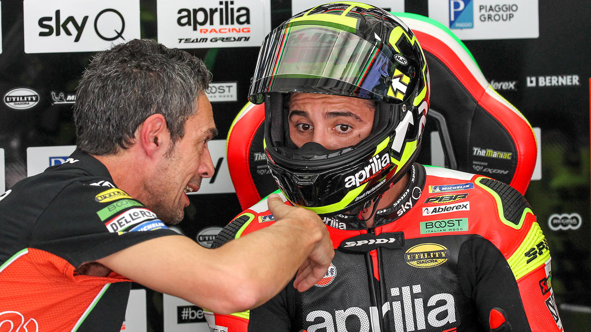 Andrea Iannone hängt weiter zwischen den Stühlen Andrea Iannone hängt weiter zwischen den Stühlen