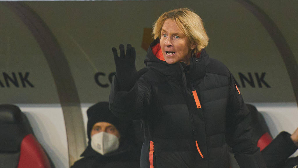 Martina Voss-Tecklenburg sieht noch Verbesserungsmöglichkeiten im Frauenfußball