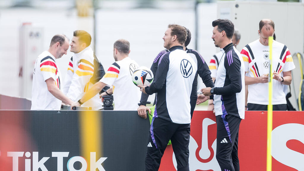 Julian Nagelsmann und Co. beim Training des DFB-Teams