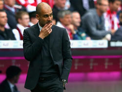 Bayern-Trainer Pep Guardiola will die Ausfälle nicht als Ausrede gelten lassen
