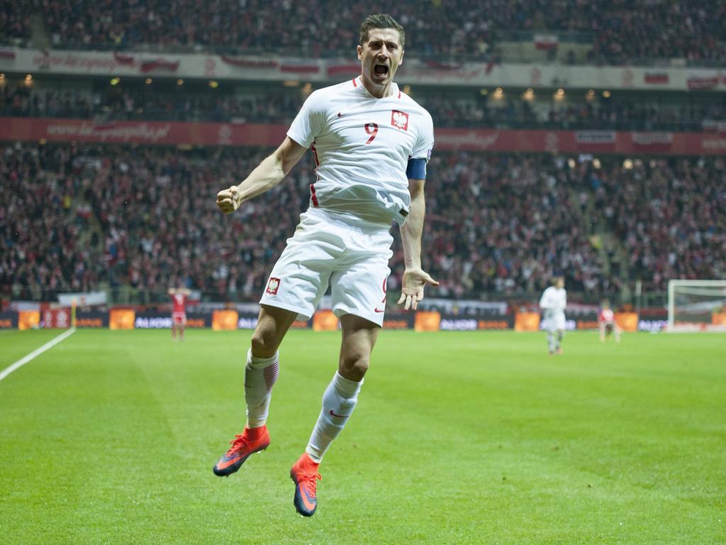 Lewandowskis Freude war nach dem Sieg gegen Dänemark getrübt