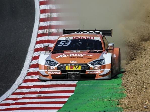 Auch in Brands Hatch immer am Limit - und darüber hinaus: Jamie Green