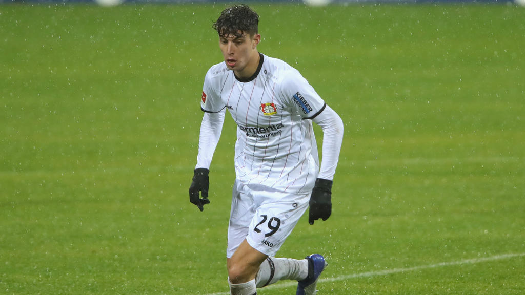 Wird angeblich vom FC Bayern umworben: Kai Havertz von Bayer Leverkusen Wird angeblich vom FC Bayern umworben: Kai Havertz von Bayer Leverkusen