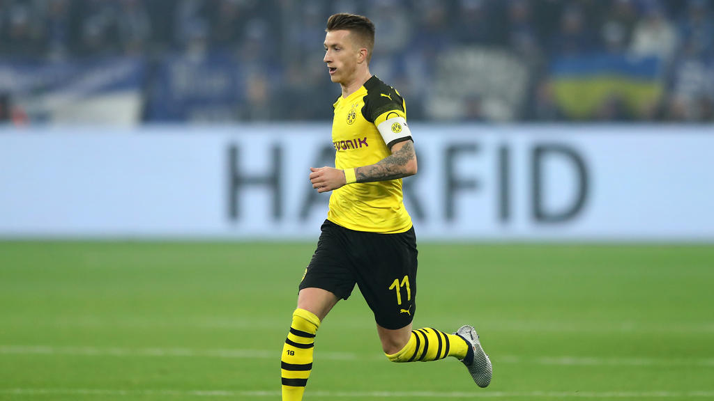 Gegen Augsburg wohl wieder im BVB-Kader: Marco Reus Gegen Augsburg wohl wieder im BVB-Kader: Marco Reus