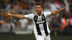 Cristiano Ronaldo feierte den ersten Titel mit Juventus Turin