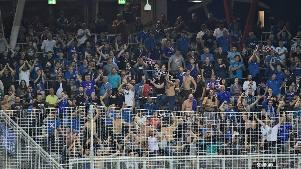 Die Fans von Dinamo Zagreb gelten als rechtsnational