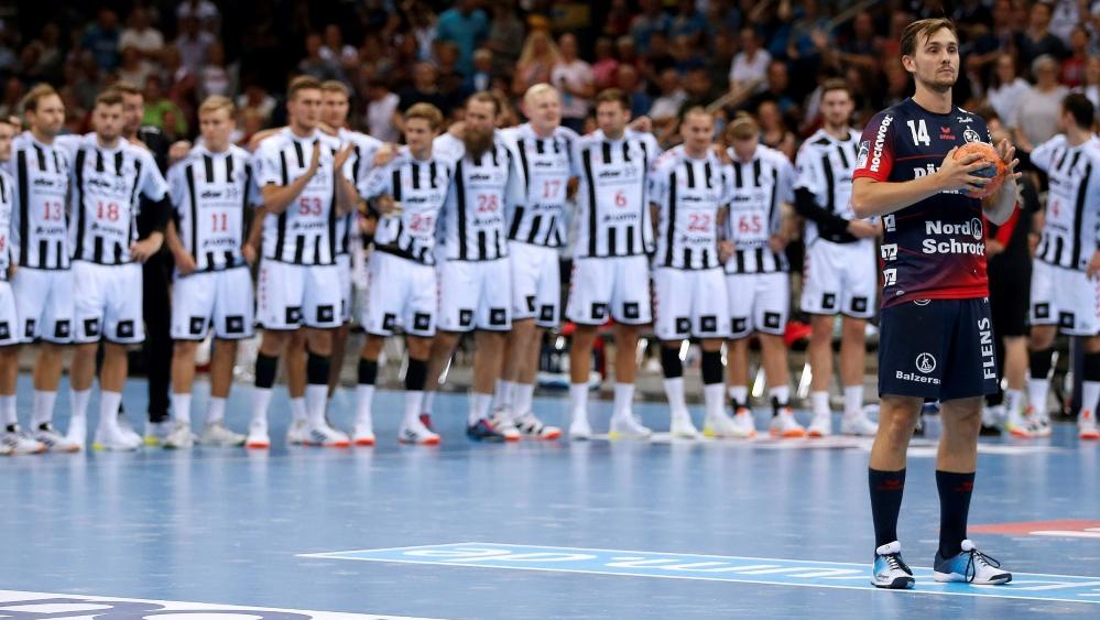 Kiel und Flensburg beim Pixum-Super-Cup 2019 Kiel und Flensburg beim Pixum-Super-Cup 2019