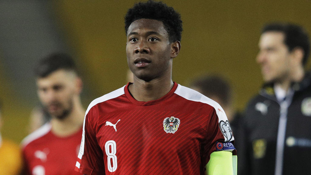 David Alaba wird gegen Israel nicht mitspielen können David Alaba wird gegen Israel nicht mitspielen können