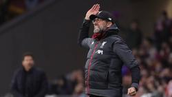 Kassierte mit dem FC Liverpool einen Niederlage bei Atlético: Jürgen Klopp
