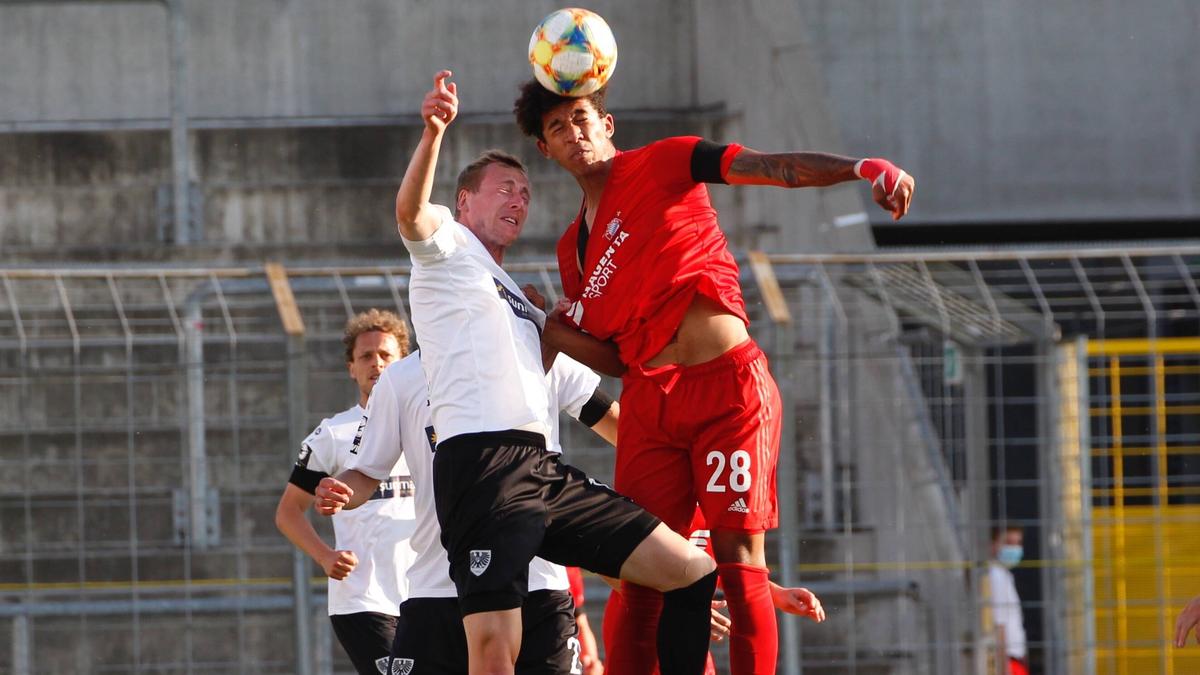 Der FC Bayern II setzte sich gegen Preußen Münster durch Der FC Bayern II setzte sich gegen Preußen Münster durch