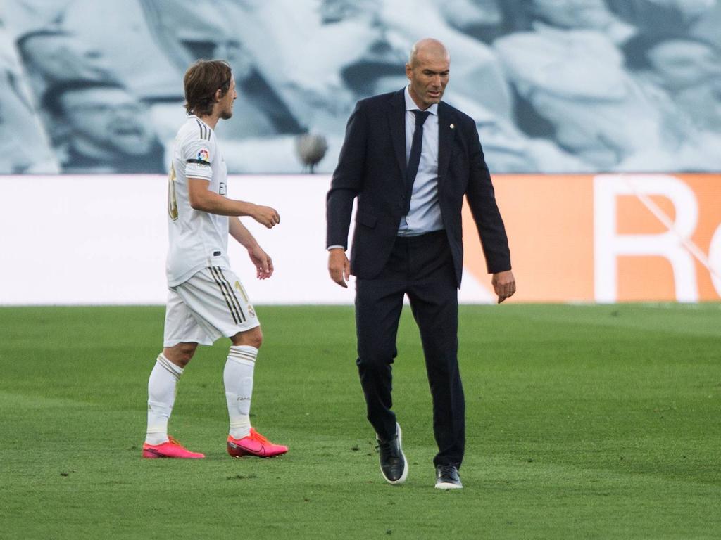 Zidane en el Alfredo Di Stéfano.
