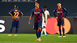 Luis Suárez (M.) wird wohl nicht zum FC Bayern wechseln