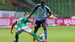 Zurück im Gladbacher Mannschaftstraining: Marcus Thuram