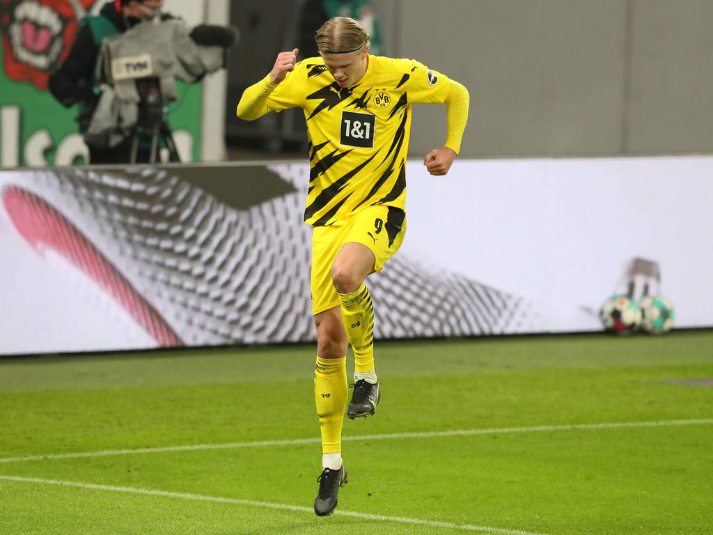 Erling Håland bejubelte gegen Leipzig seinen nächsten Doppelpack