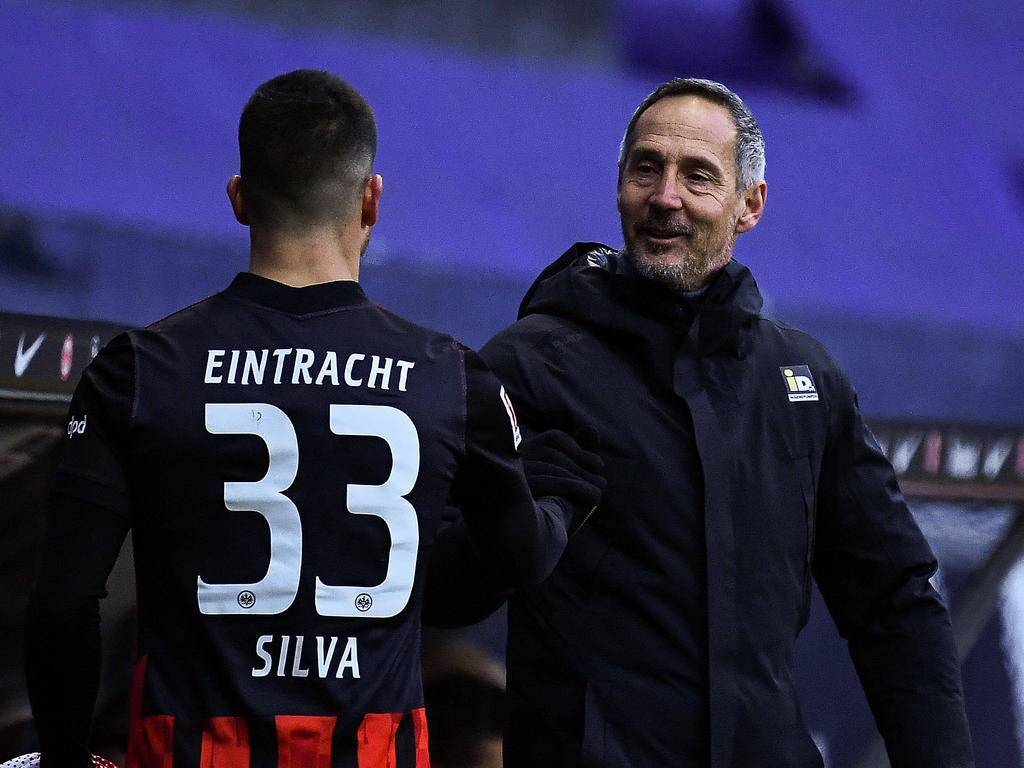 Adi Hütter hat mit Eintracht einen Lauf Adi Hütter hat mit Eintracht einen Lauf