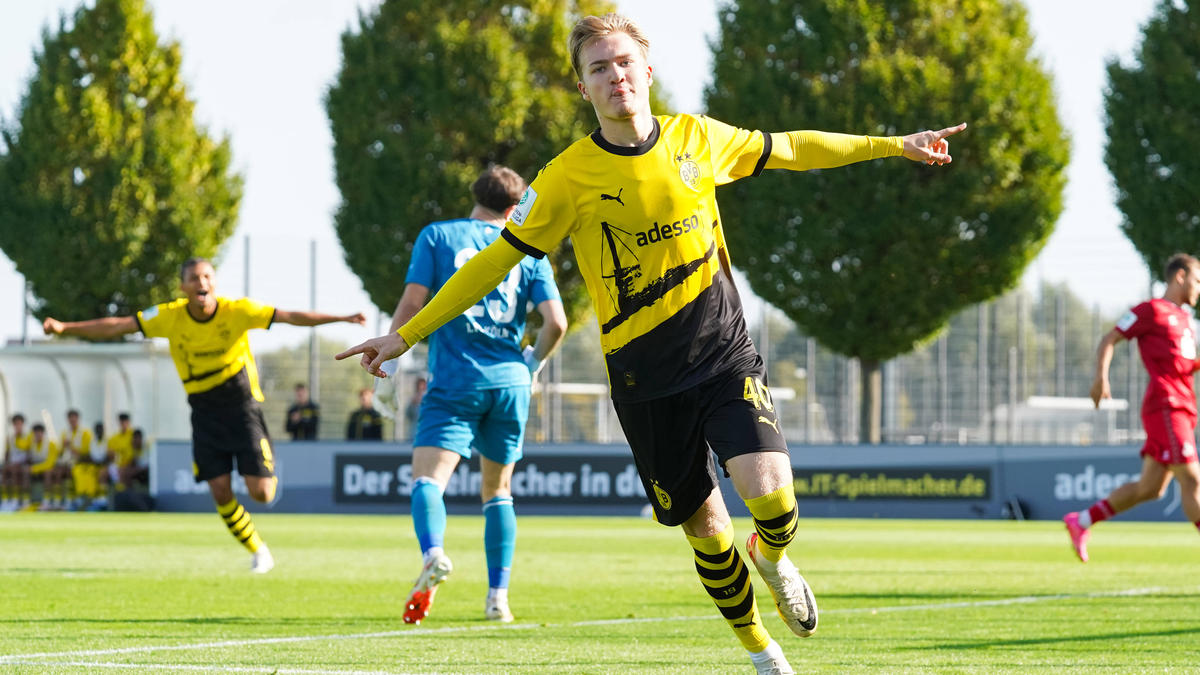 Julian Rijkhoff gilt als große Sturmhoffnung beim BVB