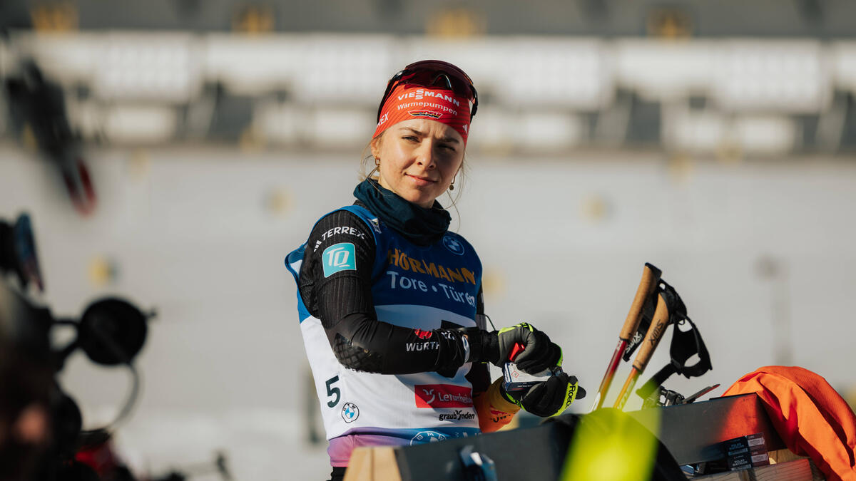 Johanna Puff verpasst die deutschen Biathlon-Meisterschaften am Arber