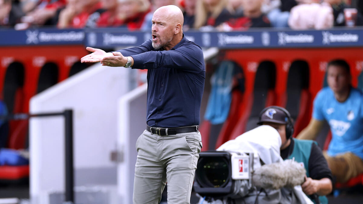 Erik ten Hag wurde von Bayer Leverkusen nach nur zwei Bundesliga-Spielen entlassen