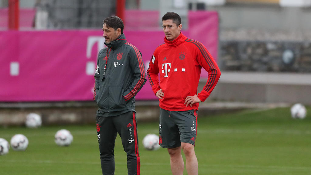 Niko Kovac (l.) glaubt an eine starke Rückrunde mit dem FC Bayern Niko Kovac (l.) glaubt an eine starke Rückrunde mit dem FC Bayern