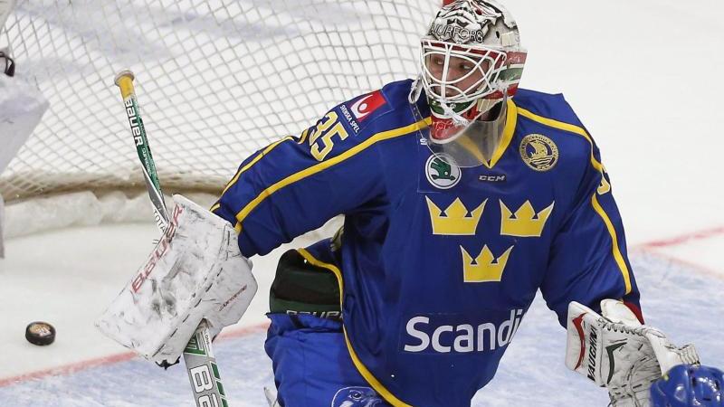Torhüter Johan Gustafsson wechselt zu Adler Mannheim Torhüter Johan Gustafsson wechselt zu Adler Mannheim