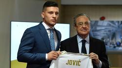 Jovic wurde offiziell bei Real Madrid vorgestellt
