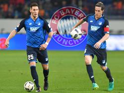 Niklas Süle (l.) und Sebastian Rudy sind beim FC Bayern im Gespräch