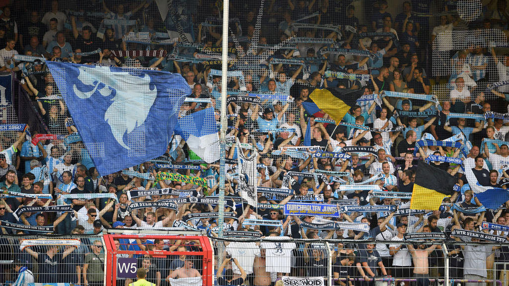 Die Fans von 1860 München durften jubeln