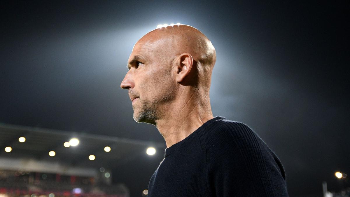 Hatte in Elversberg Diskussionsbedarf mit einem Journalisten: Bochum-Coach Thomas Letsch
