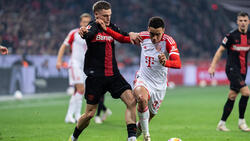 Florian Wirtz (l.) könnte Jamal Musiala (r.) beim FC Bayern beerben