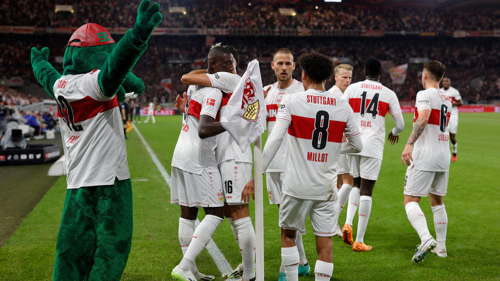 Der VfB Stuttgart setzt seinen Lauf fort Der VfB Stuttgart setzt seinen Lauf fort