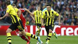 Ilkay Gündogan war nach der Finalniederlage gegen den FC Bayern am Boden zerstört