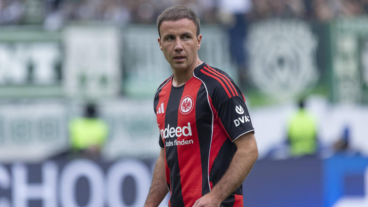 Mario Götze spielt seit 2022 bei Eintracht Frankfurt