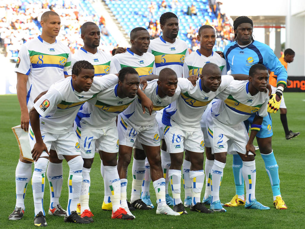 Jugadores de Gabón que participaron en la Copa de África de 2010. (Foto: Getty)