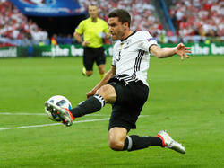 Jonas Hector ist beim DFB-Team auf der Linksverteidiger-Position gesetzt