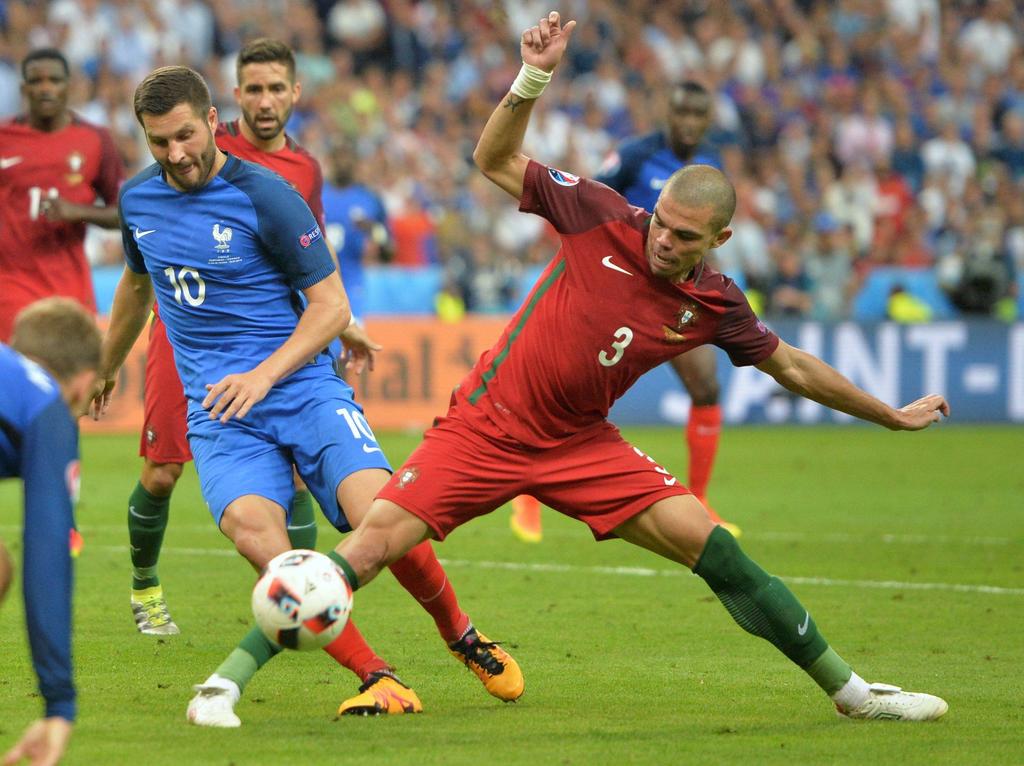 Portugal-Verteidiger Pepe war im EM-Finale einer der Erfolgsgaranten