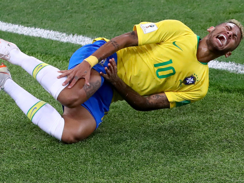 Neymar sorgt bei der WM 2018 mit Schauspieleinlagen für Aufsehen