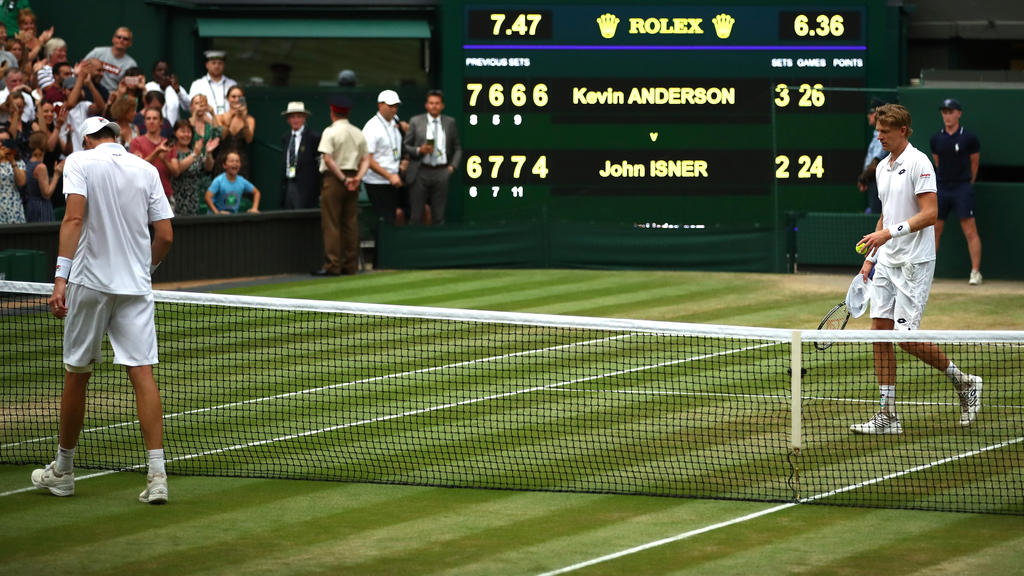 John Isner und Kevin Anderson setzen sich für eine Regeländerung ein John Isner und Kevin Anderson setzen sich für eine Regeländerung ein