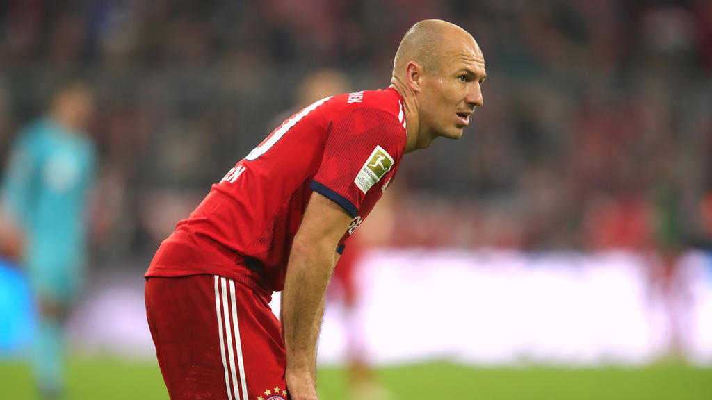 Arjen Robben droht gegen den BVB auszufallen