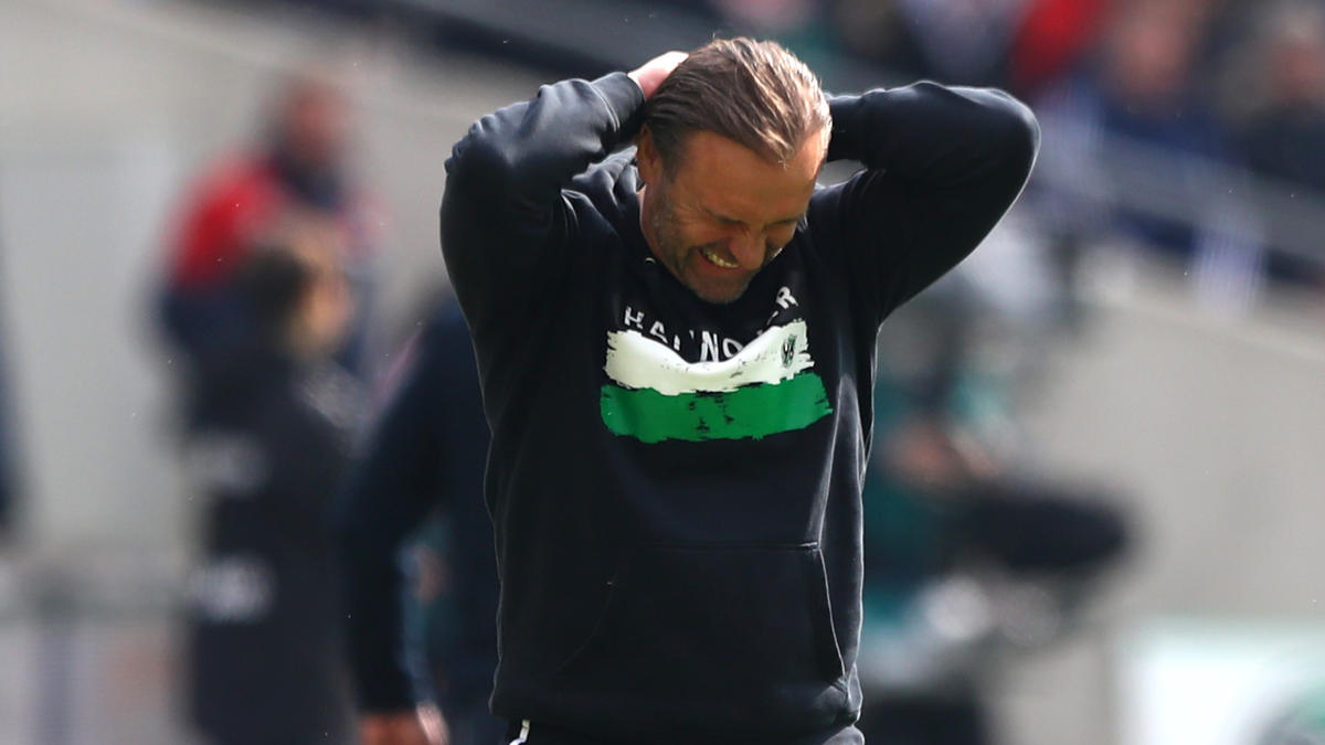 Thomas Doll steckt mit Hannover 96 im Abstiegskampf Thomas Doll steckt mit Hannover 96 im Abstiegskampf