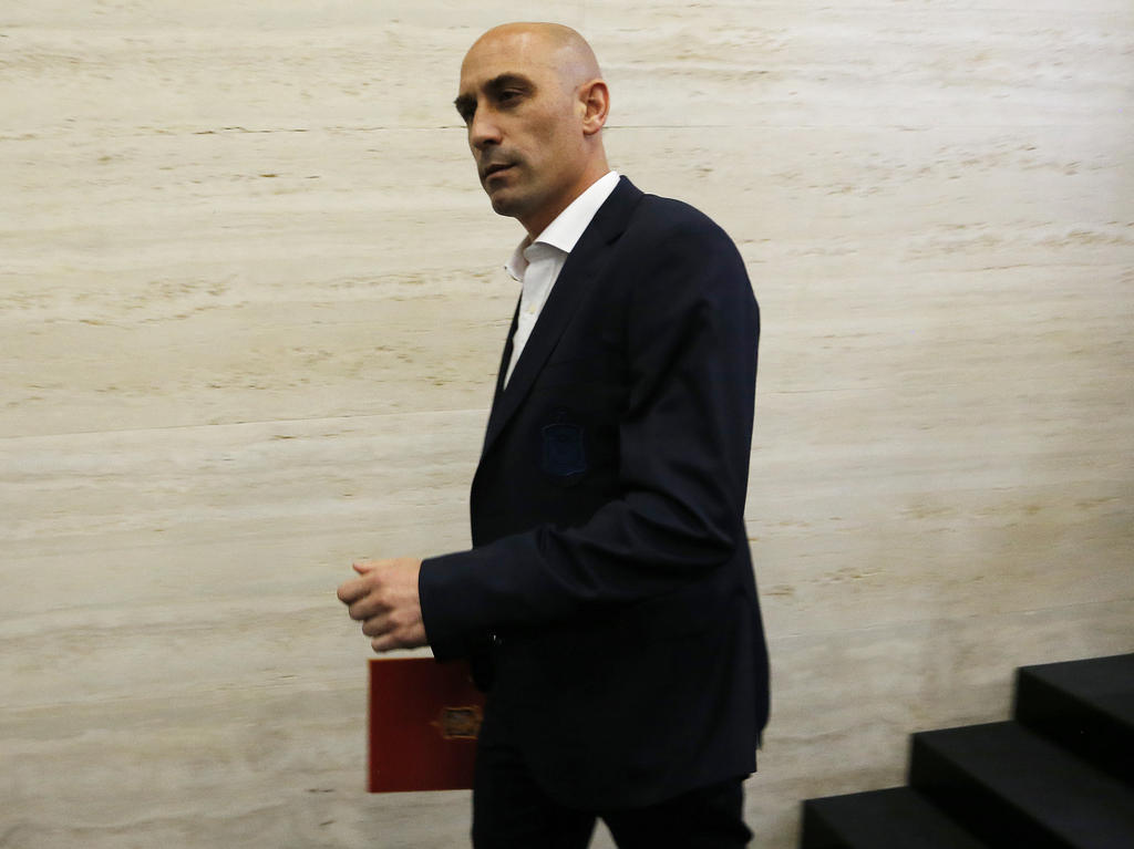 Rubiales en una imagen del pasado Mundial de Rusia. (Foto: Getty)