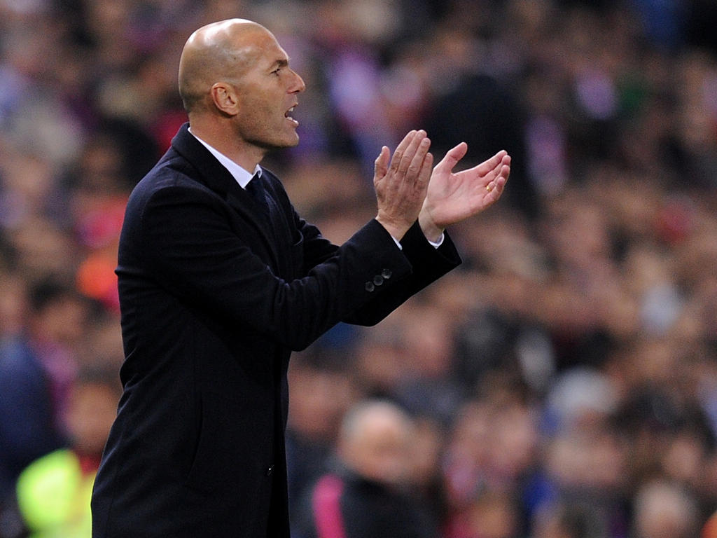 Zinedine Zidane, técnico del Real Madrid. (Foto: Getty)