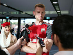 Per Mertesacker will mit Arsenal auch in der Europa League voll angreifen